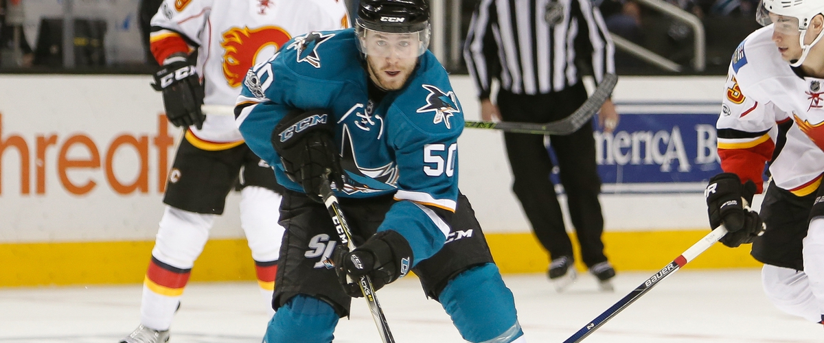 NHL: Calgary Flames at San Jose Sharks