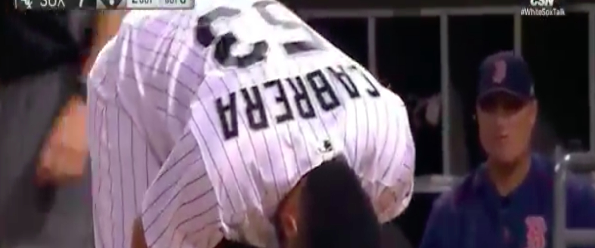 VIDEO: Melky Cabrera Hits Foul Ball Into Ground, Nails Himself In Face 