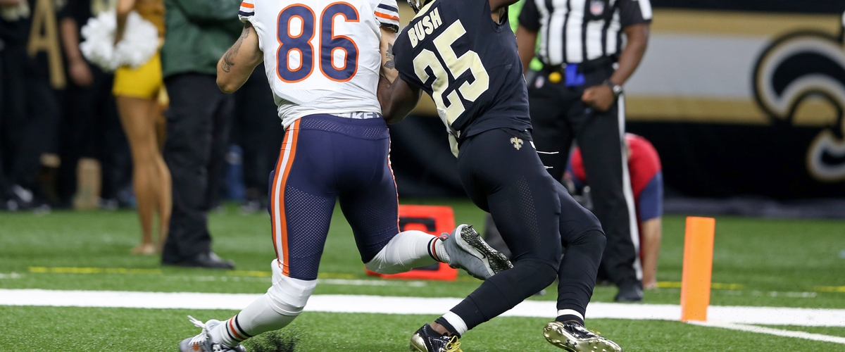Chicago Bears TE Zach Miller in danger of losing leg after a horrific injury
