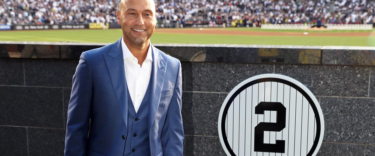 Jeter's No. 2 Immortalized in the Bronx