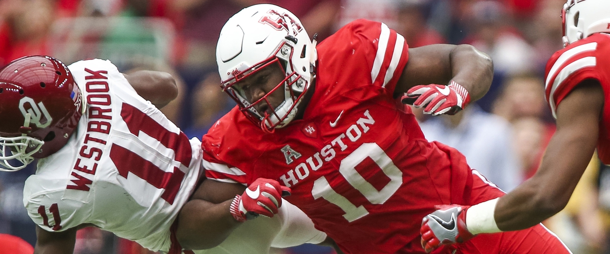 NCAA Football: Texas Kickoff-Oklahoma vs Houston Troy Taormina-USA TODAY Sports