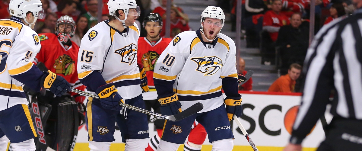 NHL: Stanley Cup Playoffs-Nashville Predators at Chicago Blackhawks