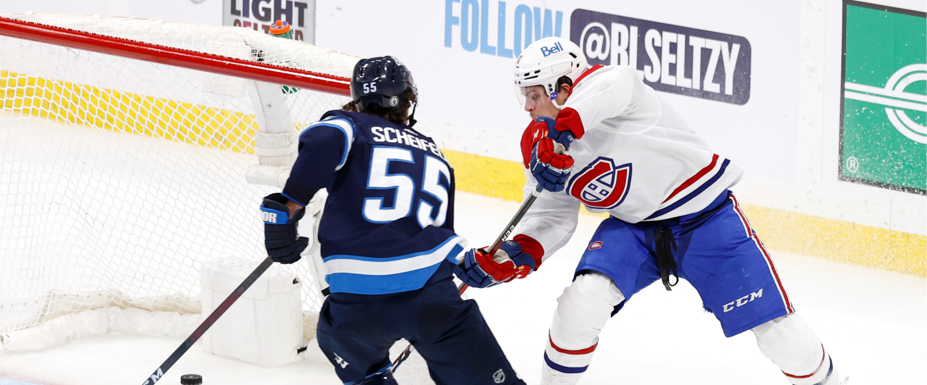 WATCH: Jets' center obliterates Canadiens' forward in dirty play