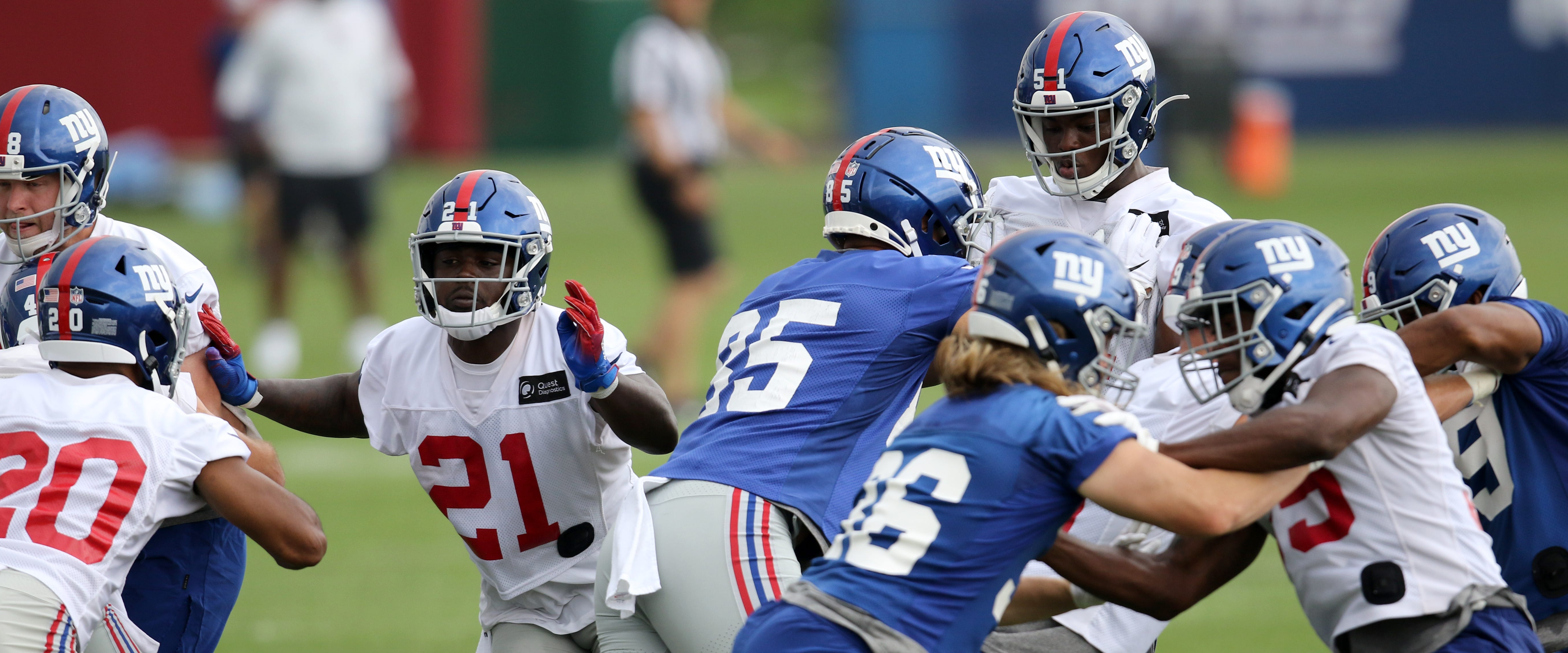 WHAT?! A brawl shuts down New York Giants practice