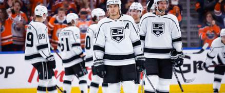 Dustin Brown played his final game