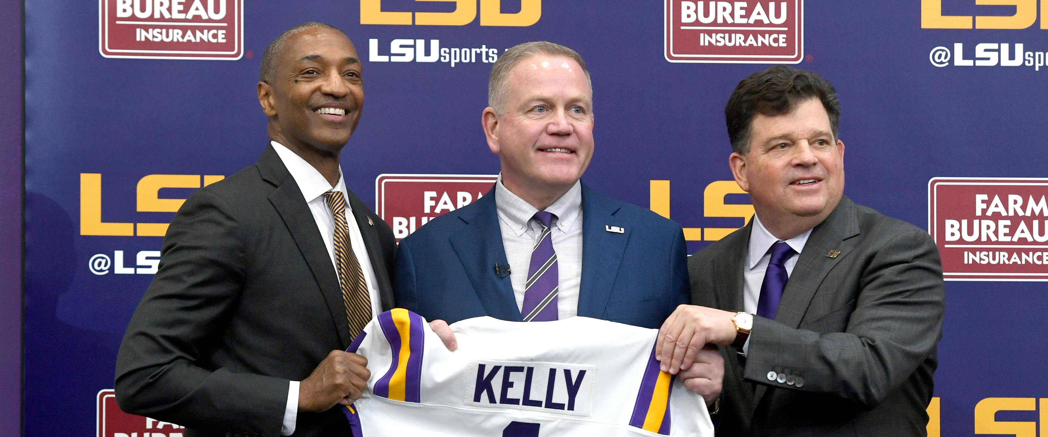 The recruit Brian Kelly was dancing with committed to LSU's rival...