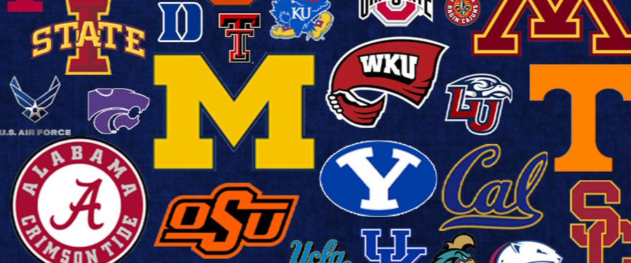 College Football Dartboard Blindfold Picks