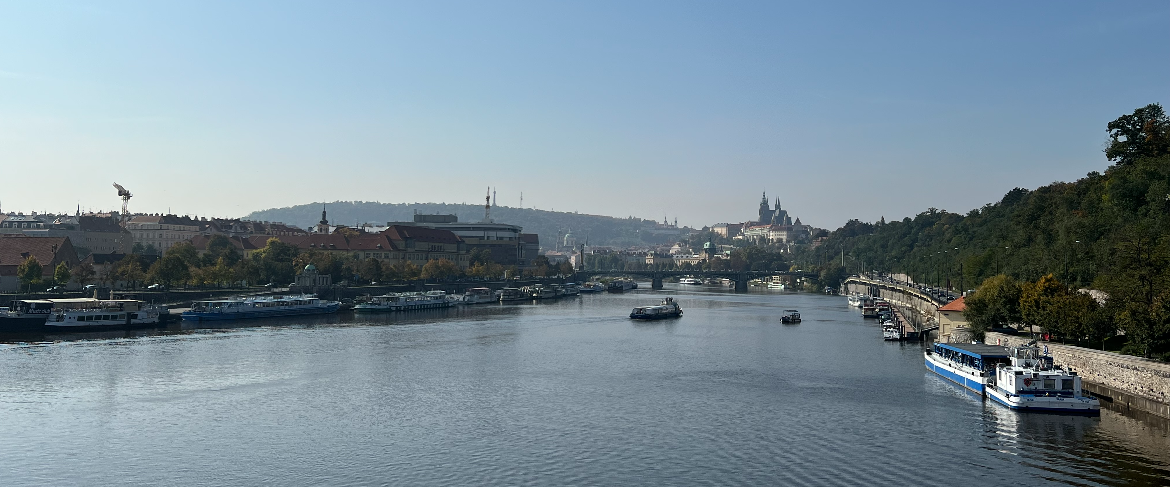 It doesn't feel like the NHL Global Series is taking place in Prague