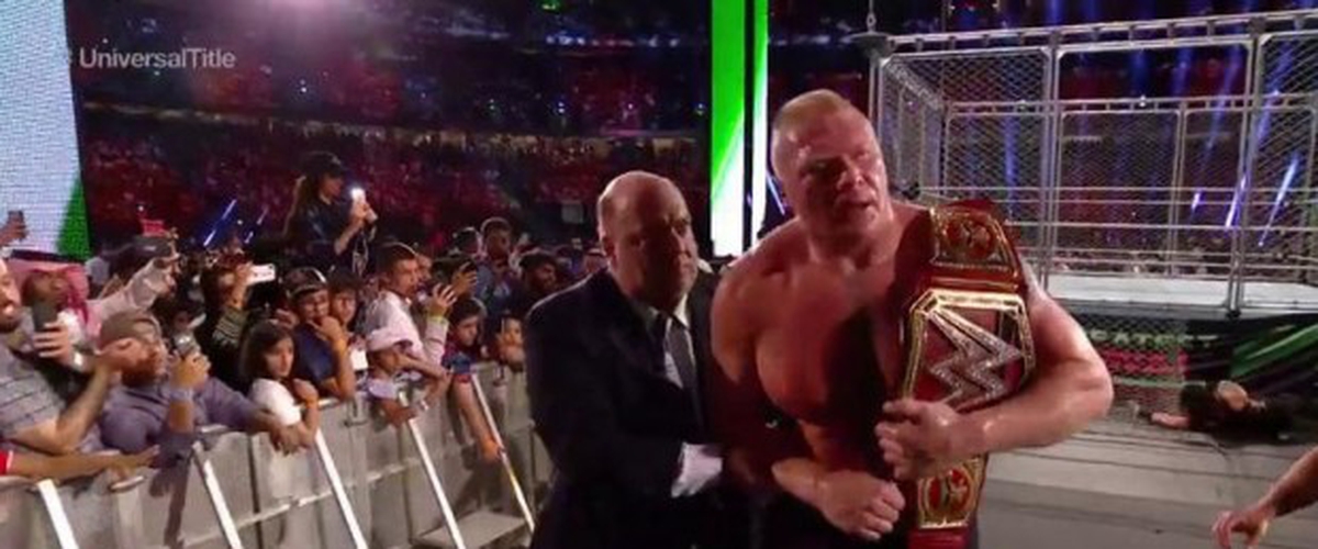 Why WWE must have Brock Lesnar drop the Universal title sooner.