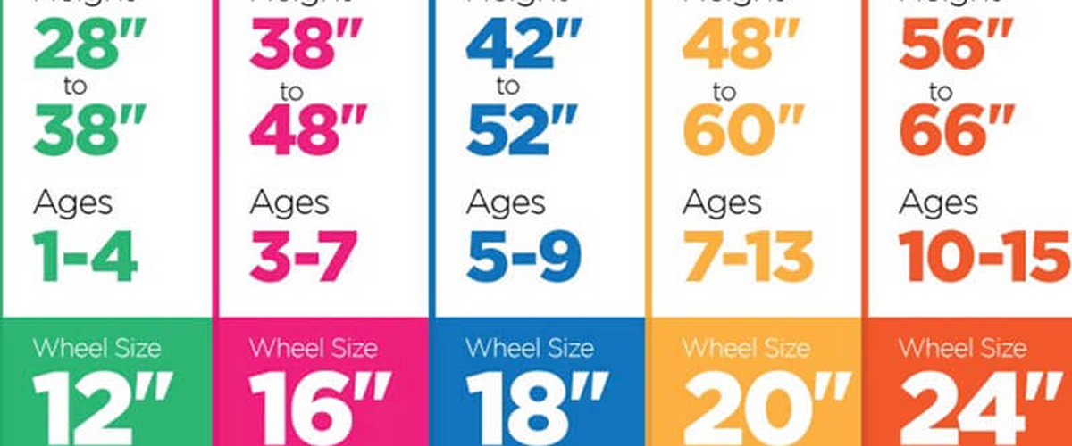 road bike size chart by height