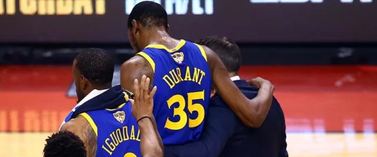 Warriors survive Game 5, but lose Kevin Durant to Achilles Tendon injury