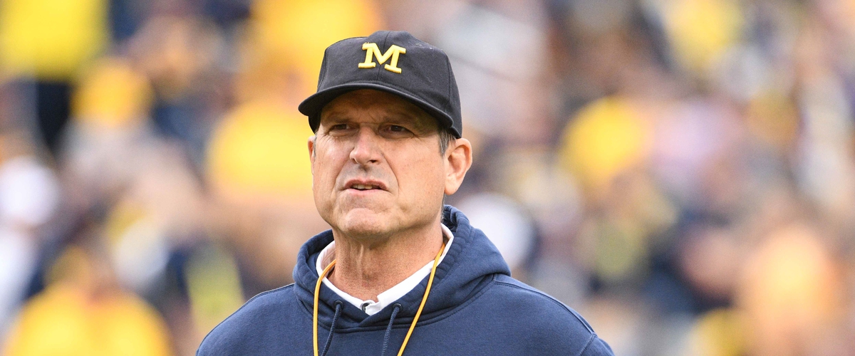 Jim Harbaugh Is a Very Lucky Man.